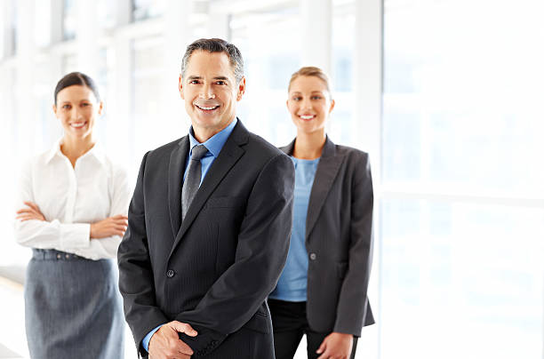 istock Successful Business Team Portrait 184135531