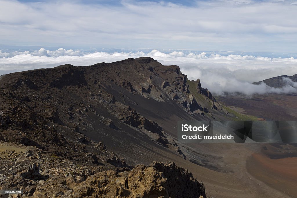 Haleakala-Vulkan Landschaft, Maui, Hawaii, USA - Lizenzfrei Berg Stock-Foto