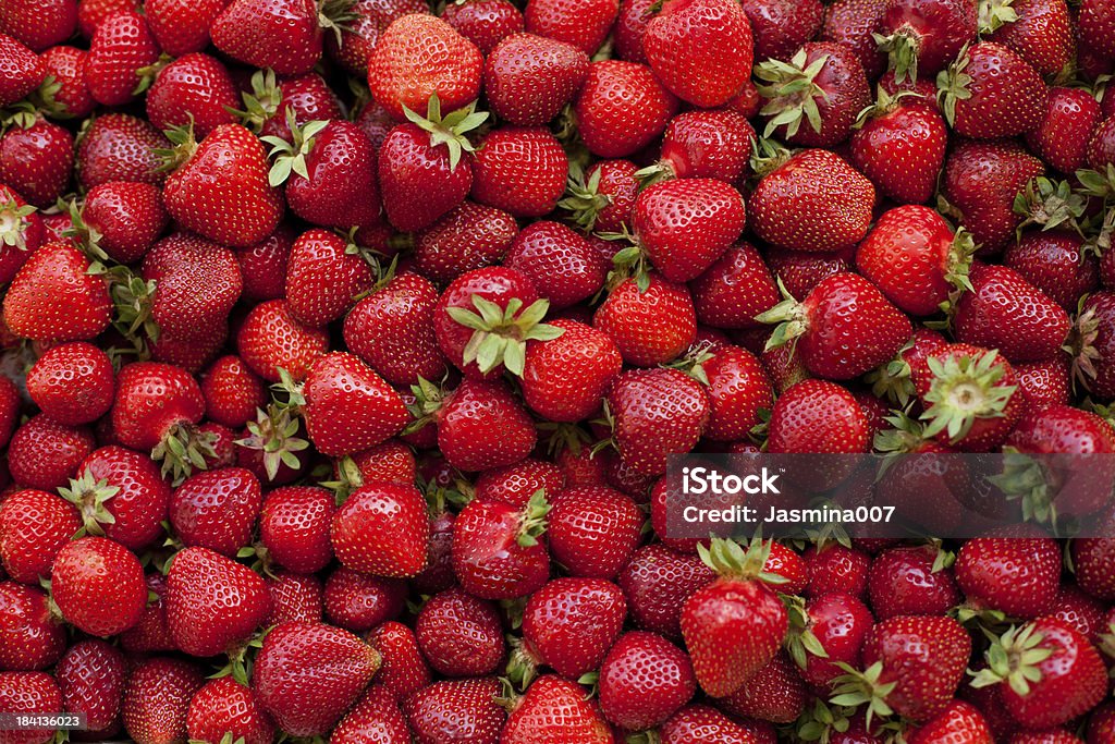Fresh organic strawberries Strawberry Stock Photo