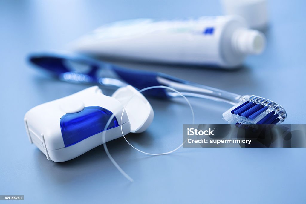 Dental Equipment Dental Floss Stock Photo
