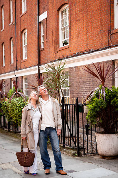 istock Mature couple walking 184137463