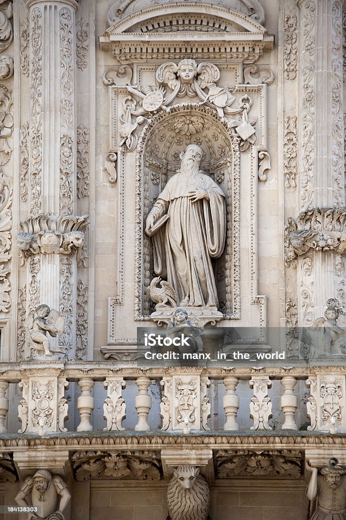 Basilica di Santa Croce-Lecce, Italien. - Lizenzfrei Lecce Stock-Foto