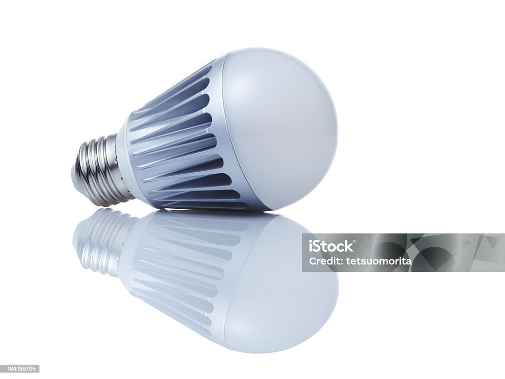 LED Glühbirne - Lizenzfrei Elektrische Lampe Stock-Foto