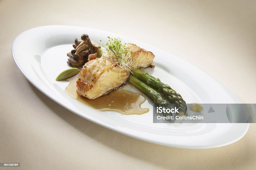 Filete de salmão - Royalty-free Acompanhamento Foto de stock