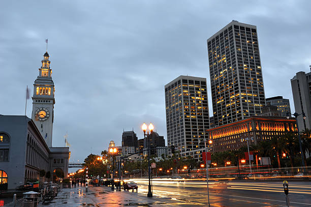 istock Evening Traffic in San Francisco 184139198