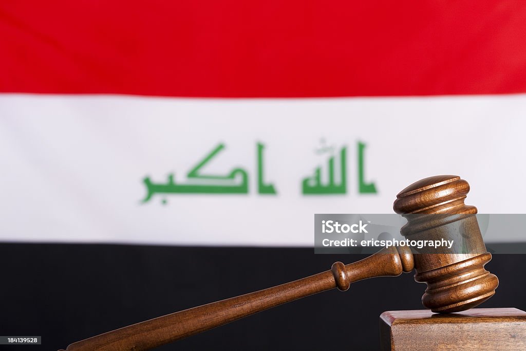 Derecho de iraquí - Foto de stock de Bandera libre de derechos