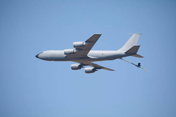 Refueling Tanker Jet  military tanker airplane photos stock pictures, royalty-free photos & images