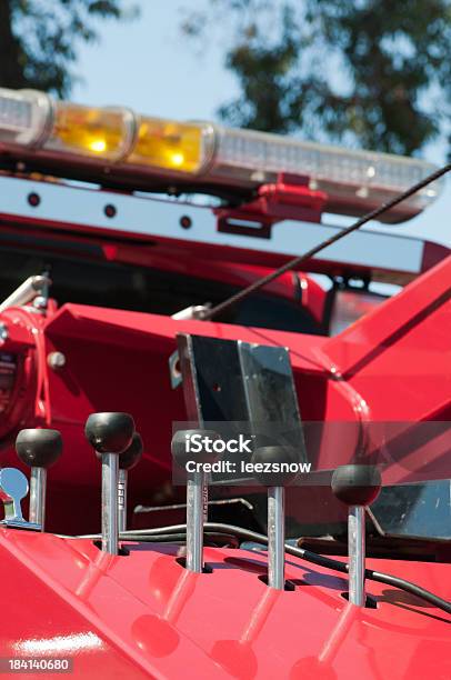 Tow Truck Closeup Stock Photo - Download Image Now - Tow Truck, Lighting Equipment, Close-up