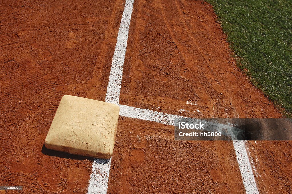 Baseball-Basis - Lizenzfrei Baseballfeld Stock-Foto
