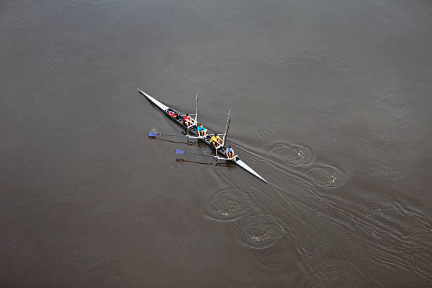조정 - team sport rowboat sports team nautical vessel 뉴스 사진 이미지
