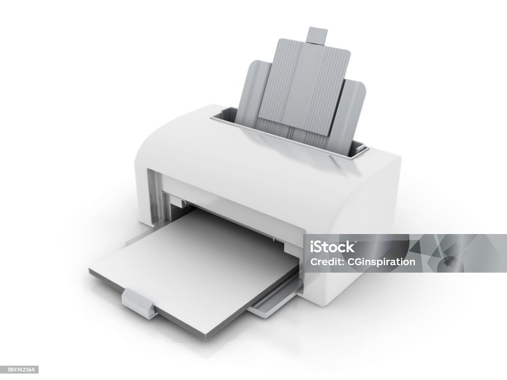 Imprimante Laser - Photo de Imprimante libre de droits
