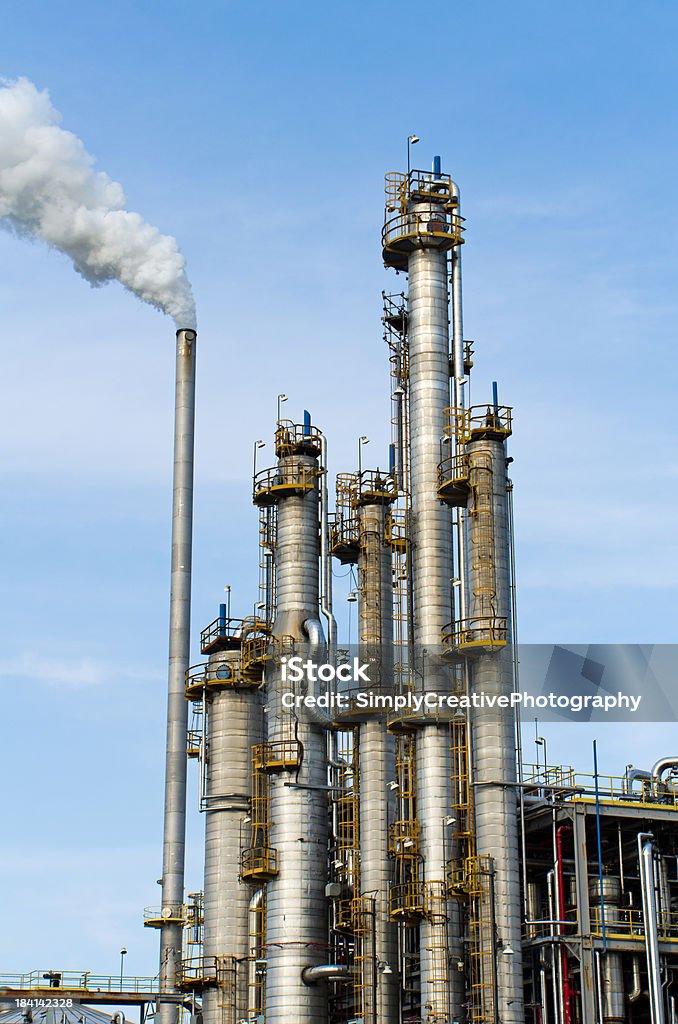 Ethanol Refinery Industrial components of an ethanol energy refining plant.Similar Images: Backgrounds Stock Photo
