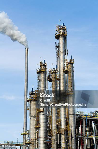 Ethanol Refinery Stock Photo - Download Image Now - Backgrounds, Biofuel, Color Image