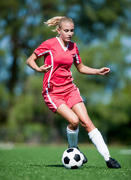 Soccer Player stock photo