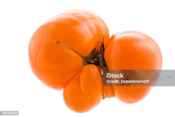 Amana Arancione Pomodoro Antico - Fotografie stock e altre immagini di Frutta - Frutta, Sbilanciato, Arancione