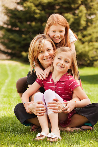 istock Mother and Two Adolescant Girls Vt 184143582