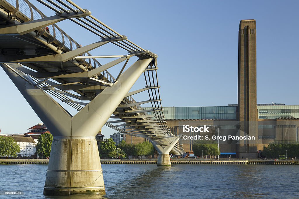 London Sehenswürdigkeiten - Lizenzfrei Tate Modern-Galerie Stock-Foto