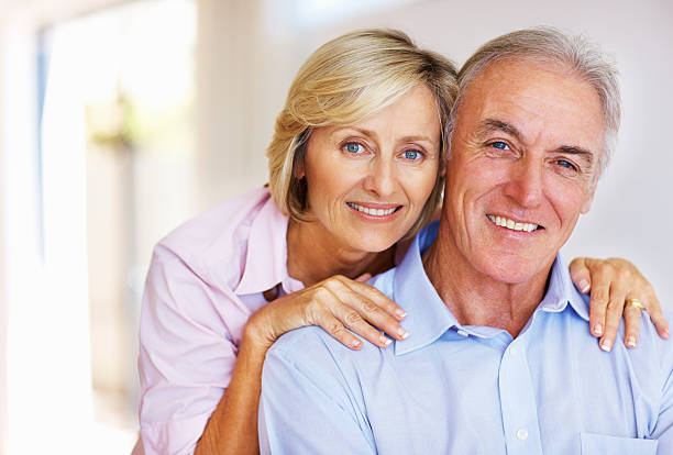 istock Loving senior couple 184144297