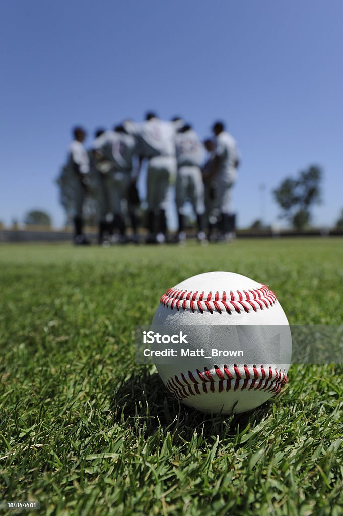 Jogadores de beisebol em Campo - Royalty-free Adulto Foto de stock