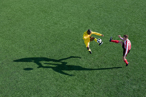 Soccer Players stock photo