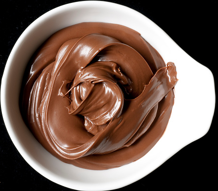 Sweet treat, chocolate pudding.