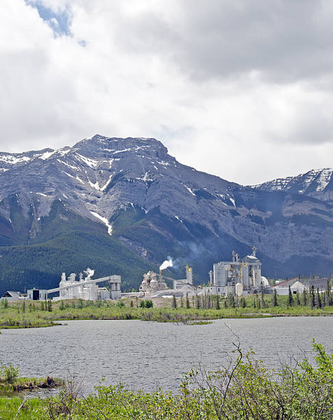 istock Cement factory in Rocky Mountains 184145517