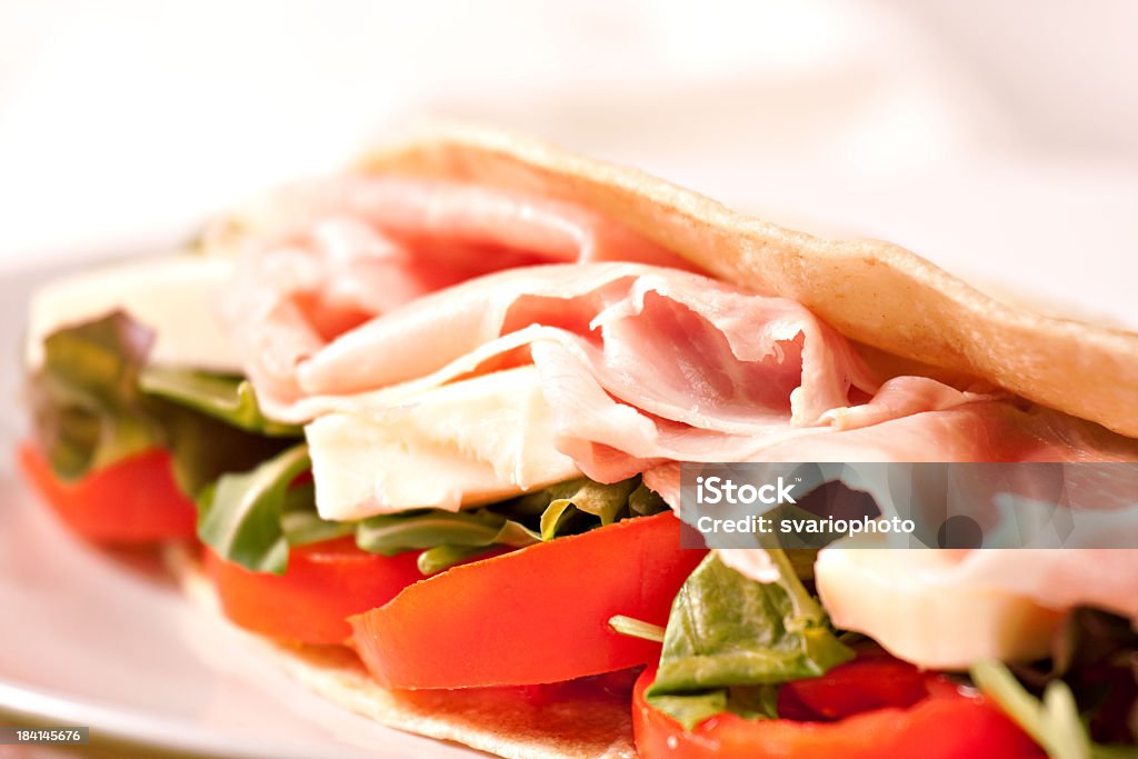 Traditionelle italienische piadina - Lizenzfrei Abnehmen Stock-Foto