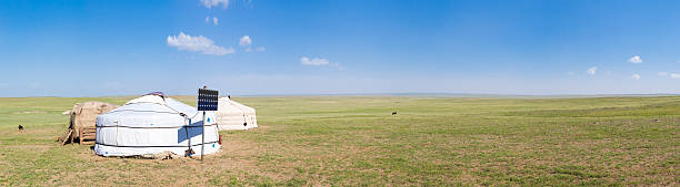 de energia alternativa - independent mongolia fotos imagens e fotografias de stock