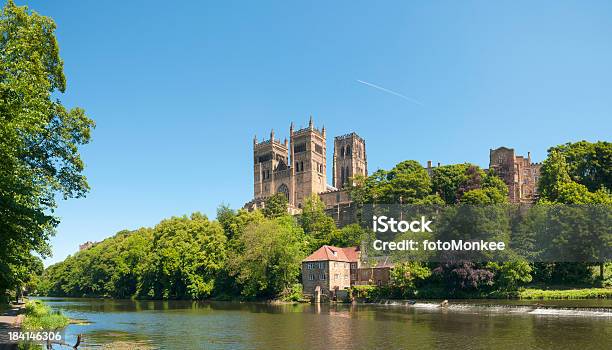 Durham Cathedral Fulling Mill And River Wear Uk Stock Photo - Download Image Now - Durham Cathedral, County Durham - England, Cathedral