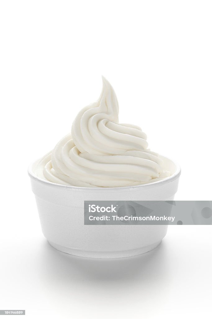 냉동상태의 야쿠르트 - 로열티 프리 기계 아이스크림 스톡 사진