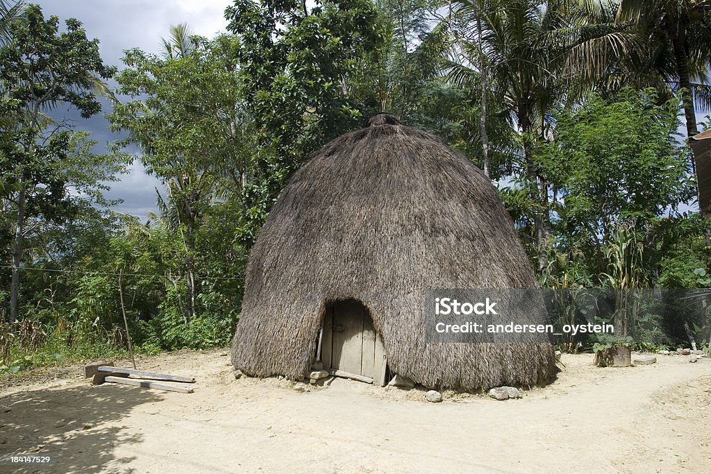 Maison traditionnelle des pense - Photo de Timor Oriental libre de droits