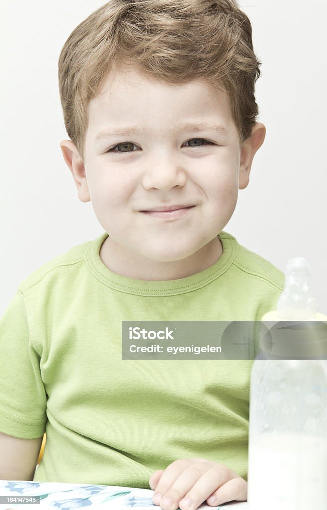 Drinking Milk Stock Photo - Download Image Now - 2-3 Years, Blond Hair,  Boys - iStock