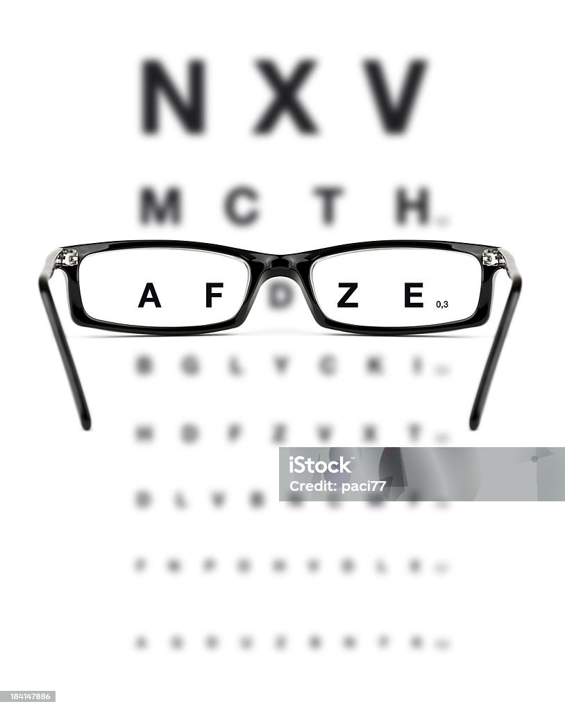 Verificação de olhos - Foto de stock de Aparato de Exame de Vista royalty-free