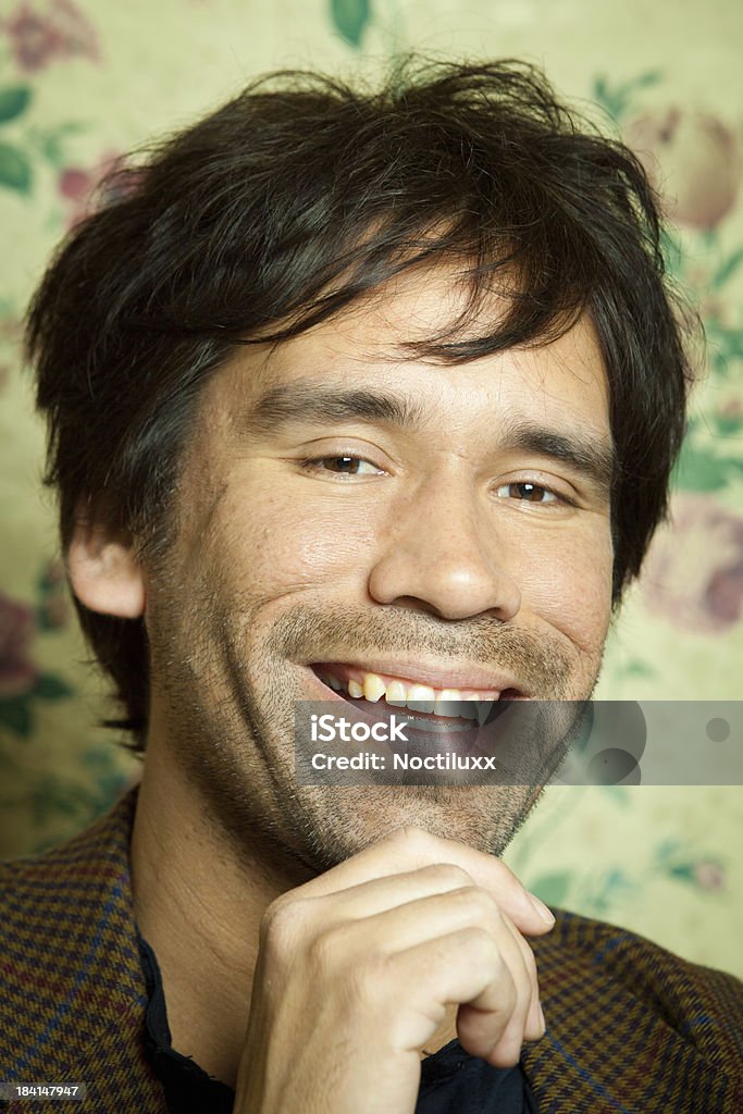 Adulte homme souriant portrait - Photo de Adulte libre de droits