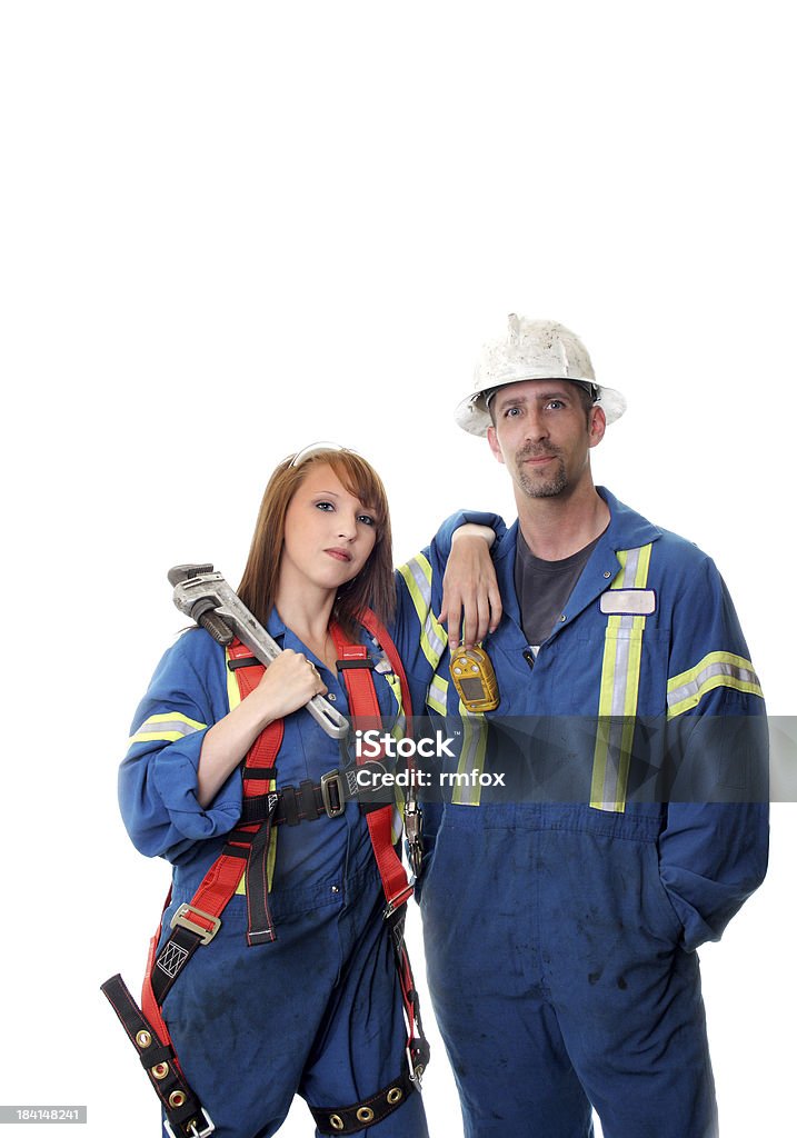 Oilfield de seguridad - Foto de stock de Campo de petróleo libre de derechos