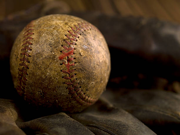 istock Baseball Glove and Ball 184148312