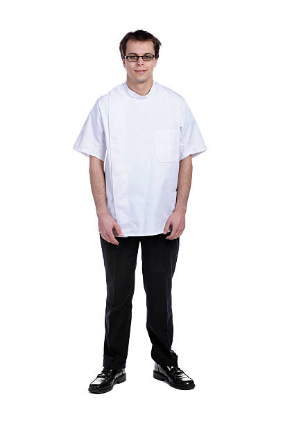 istock Young Male Nurse Isolated On White 184148951