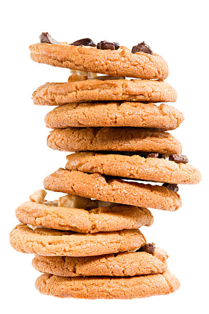 istock Peanut Butter And Chocolate Chips Cookies 184150519