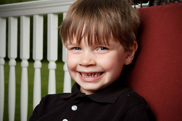 Smiling Little Boy stock photo