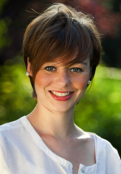 beauty female teeanger portrait