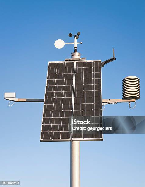 Monitorowanie Klimatu Sprzętodkryty Stacja Meteorologiczna - zdjęcia stockowe i więcej obrazów Anemometr