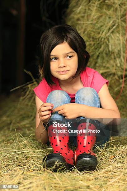 Foto de Brown Eyed Garota e mais fotos de stock de 6-7 Anos - 6-7 Anos, Adolescência, Agricultor