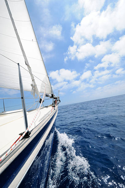 istock Sailing towards the horizon 184151503