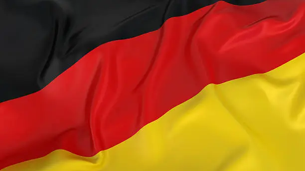 Photo of Majestic Glossy German Flag