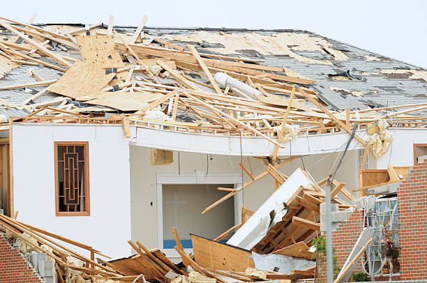 istock Church sanctuary after tornado damage 184151957