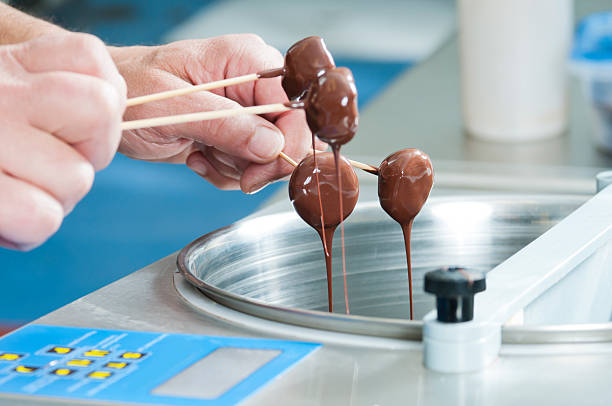 Making of Hand Made Chocolates
