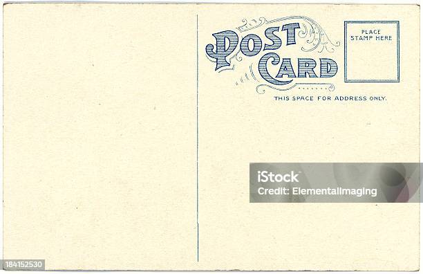 Immagine Di Sfondo Retrò Di Una Cartolina Retro Vintage Antico - Fotografie stock e altre immagini di Cartolina postale