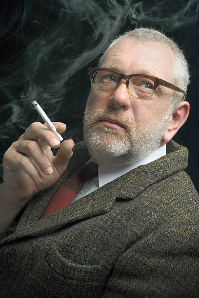 istock Portrait of a smoker. 184152874