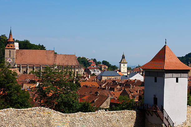 istock Brasnoc City walls, Romania 184153194