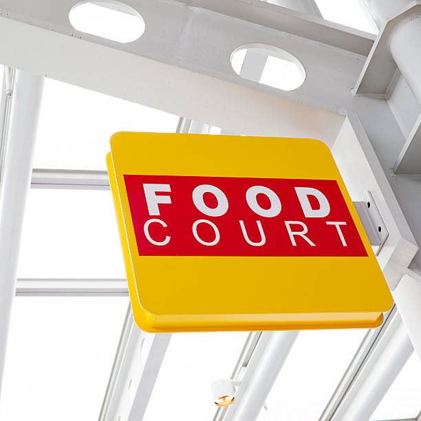 istock Food Court Sign 184153988